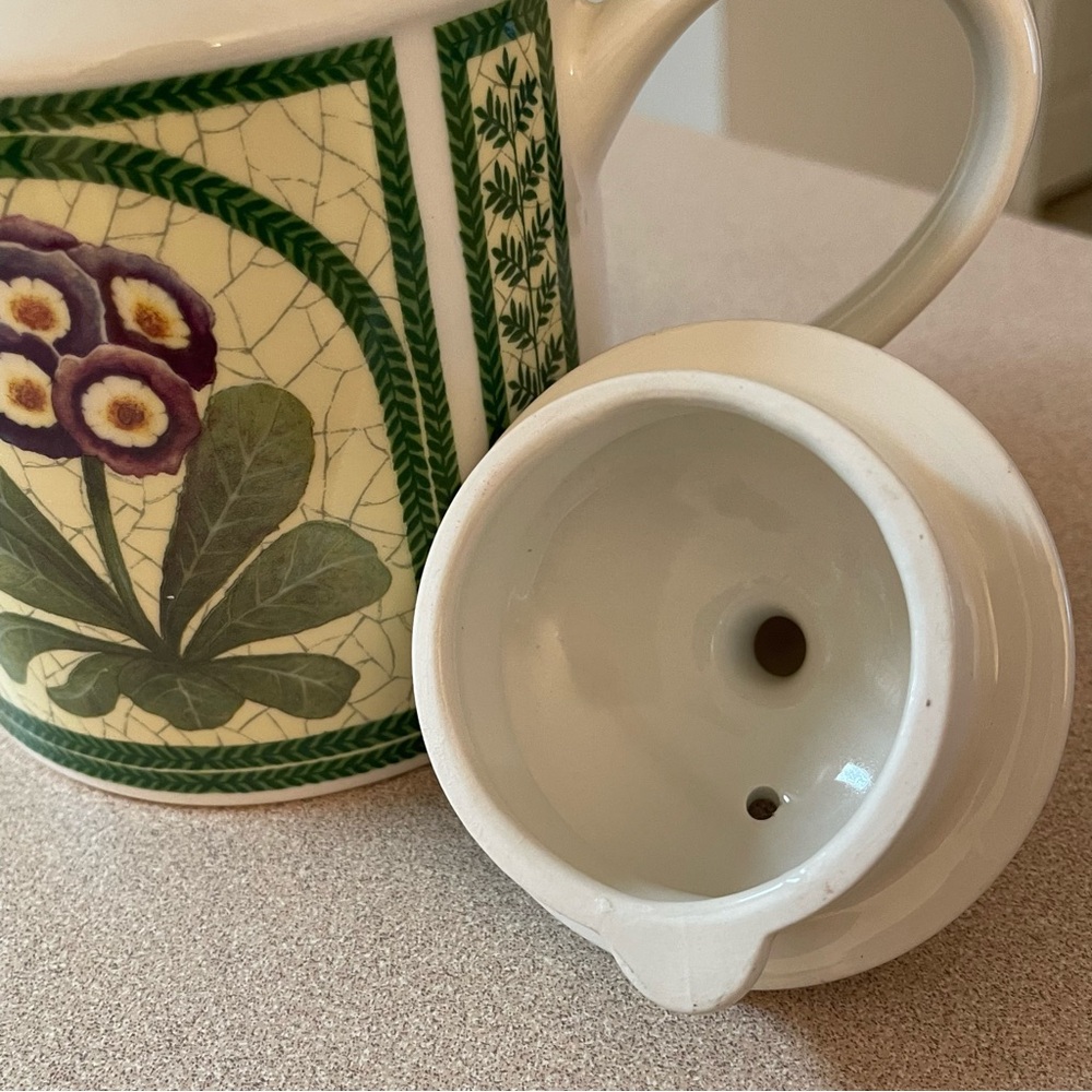 Arthur Wood Floral Teapot African Violets Design - Picture 8 of 11